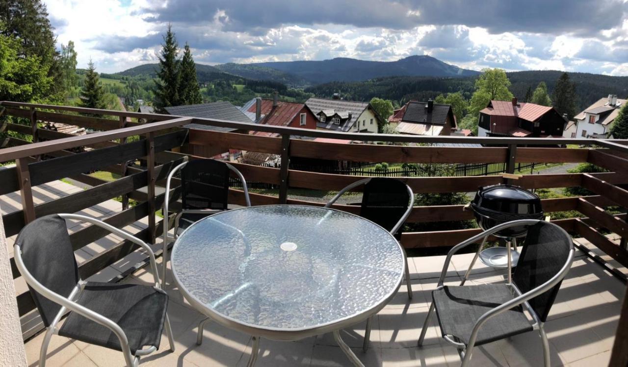 Apartmán U Sjezdovky Železná Ruda Esterno foto